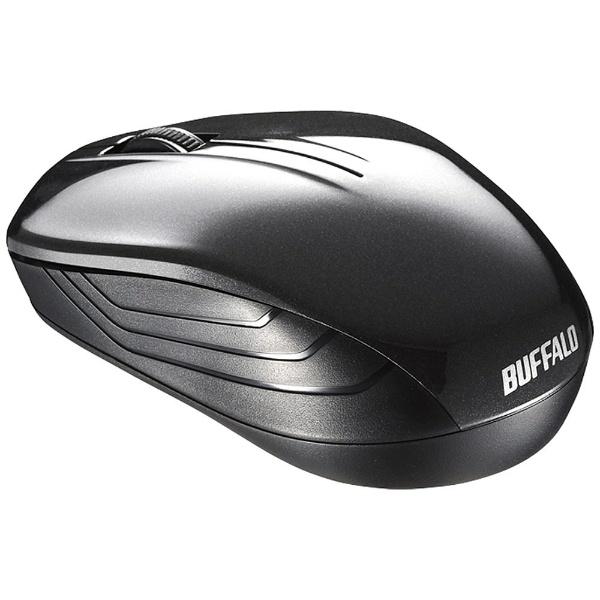 BUFFALO(バッファロー) BSMBW108BK マウス BSMBW108シリーズ ブラック [BlueLED /3ボタン /USB /無線(ワイヤレス)] 【864】 | BUFFALO | 01
