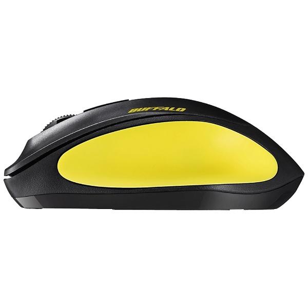 BUFFALO(バッファロー) BSMBW300MYE（3ボタン・イエロー）  ワイヤレスBlueLEDマウス［2.4GHz USB・Mac／Win］　BSMBW300Mシリーズ 静音 | BUFFALO | 02