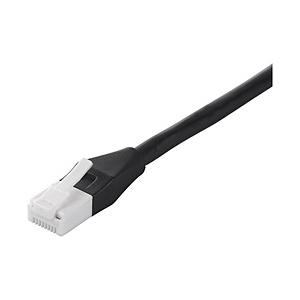 BUFFALO(バッファロー) ツメの折れないLANケーブル カテゴリー6A ストレート スタンダードタイプ （ブラック・0.5m）　BCLS6AN05BK | BUFFALO