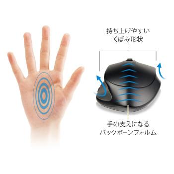 BUFFALO(バッファロー) BSMLW500MGD（ゴールド）　無線レーザーマウス ［2.4GHz・USB・Win／Mac］ BSMLW500Mシリーズ （5ボタン・ゴールド） | BUFFALO | 03