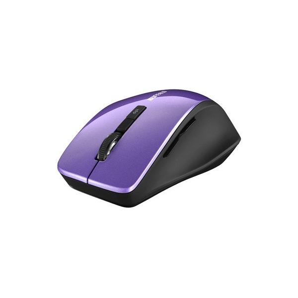 BUFFALO(バッファロー) 無線  BlueLED Dpi切替対応 マウス[USB・Win] BSMBW328シリーズ（5ボタン・パープル）BSMBW328PU 【864】 | BUFFALO | 01