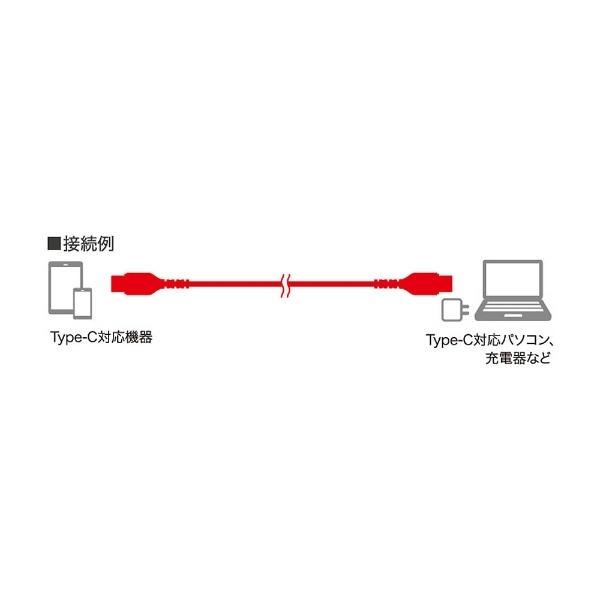 BUFFALO(バッファロー) 3m［USB-C ⇔ USB-C］2.0ケーブル 充電・転送　ブラック　BSMPCCC230BK | BUFFALO | 02