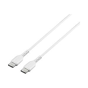 BUFFALO(バッファロー) 3m［USB-C ⇔ USB-C］2.0ケーブル 充電・転送　ホワイト　BSMPCCC230WH | BUFFALO