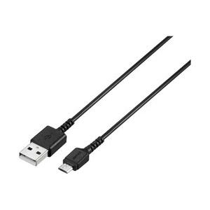 BUFFALO(バッファロー) スマートフォン対応［micro USB］　USB2.0ケーブル 充電・転送 2.4A （3m・ブラック）　BSMPCMB230BK [振込不可] | BUFFALO