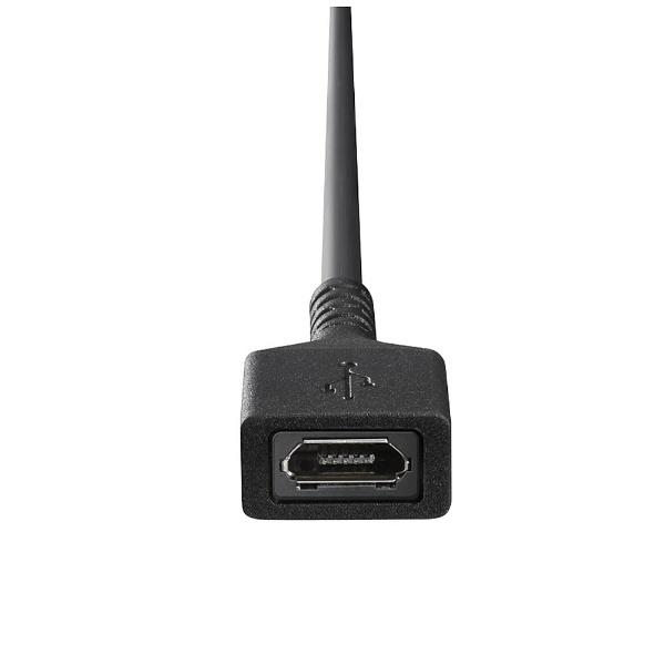 BUFFALO(バッファロー) 0.15m［USB-C オス→メス USB microB］2.0変換アダプタ 充電・転送　ブラック　BSMPCADC215BK [振込不可] | BUFFALO | 03