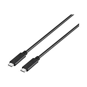 BUFFALO(バッファロー) BSUCC312P3A10BK  USB3.1 Gen2ケーブル(Cタイプ to Cタイプ／1.0m) USB Power Delivery対応(3A) | BUFFALO