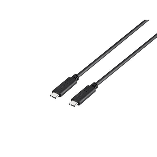 BUFFALO(バッファロー) BSUCC312P3A10BK  USB3.1 Gen2ケーブル(Cタイプ to Cタイプ／1.0m) USB Power Delivery対応(3A) | BUFFALO | 01