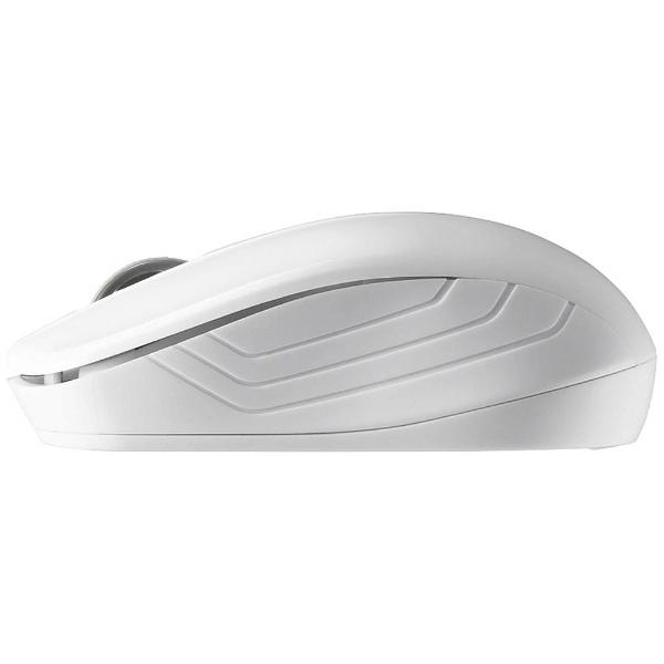 BUFFALO(バッファロー) ワイヤレスIR LEDマウス［2.4GHz USB・Mac／Win］　BSMRW050シリーズ（3ボタン・ホワイト）　BSMRW050WH | BUFFALO | 01