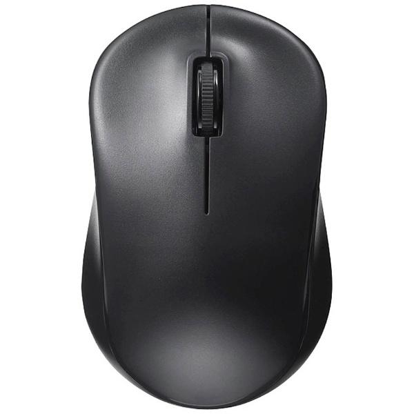 BUFFALO(バッファロー) ワイヤレスIR LEDマウス［2.4GHz USB・Mac／Win］　BSMRW118シリーズ　静音（3ボタン・ブラック）　BSMRW118BK | BUFFALO | 02