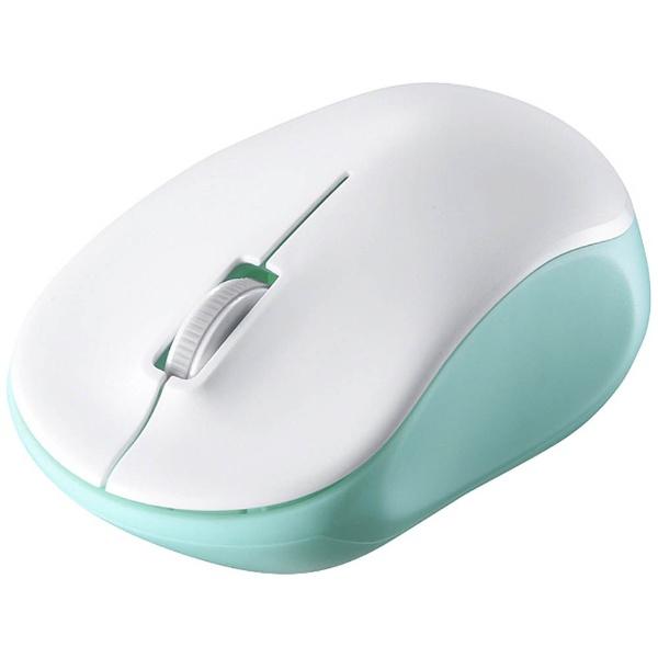 BUFFALO(バッファロー) ワイヤレスIR LEDマウス［2.4GHz USB・Mac／Win］　BSMRW118シリーズ　静音（3ボタン・グリーン）　BSMRW118GR | BUFFALO