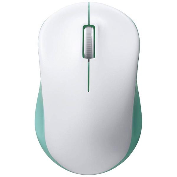 BUFFALO(バッファロー) ワイヤレスIR LEDマウス［2.4GHz USB・Mac／Win］　BSMRW118シリーズ　静音（3ボタン・グリーン）　BSMRW118GR | BUFFALO | 02