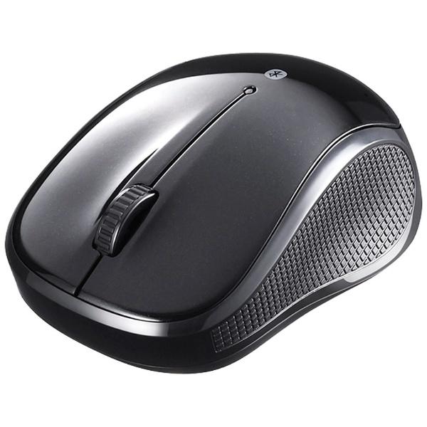 BUFFALO(バッファロー) BSMBB108BK　ワイヤレスBlueLEDマウス［Bluetooth・Mac／Win］静音（3ボタン・ブラック） | BUFFALO | 01