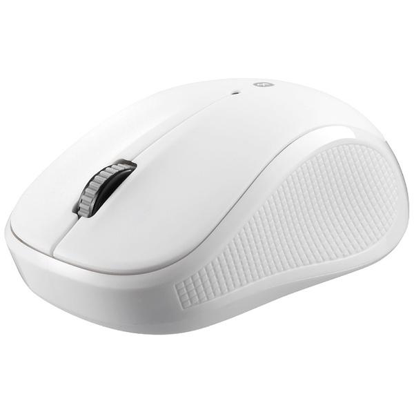 BUFFALO(バッファロー) BSMRB058WH　ワイヤレスIR LEDマウス［Bluetooth・Android／Mac／Win］（3ボタン・ホワイト)｜y-sofmap｜02