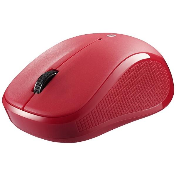 BUFFALO(バッファロー) BSMRB058RD　ワイヤレスIR LEDマウス［Bluetooth・Android／Mac／Win］（3ボタン・レッド） | BUFFALO | 01