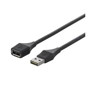 BUFFALO(バッファロー) どっちもUSB2.0延長ケーブル 3m ブラック BCUAAD230BK | BUFFALO
