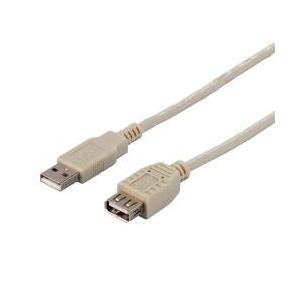 BUFFALO(バッファロー) USB2.0延長ケーブル (A to A) 3m アイボリー BCUAA230IV | BUFFALO