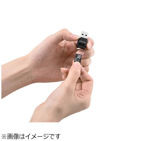 BUFFALO(バッファロー) USB3.0 microSD専用コンパクトカードリーダー （ブラック）BSCRM108U3BK 【864】 | BUFFALO | 04