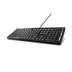 BUFFALO(バッファロー) 有線キーボード［USB・113キー］ BSKBU510BK ブラック PS5対応 | BUFFALO