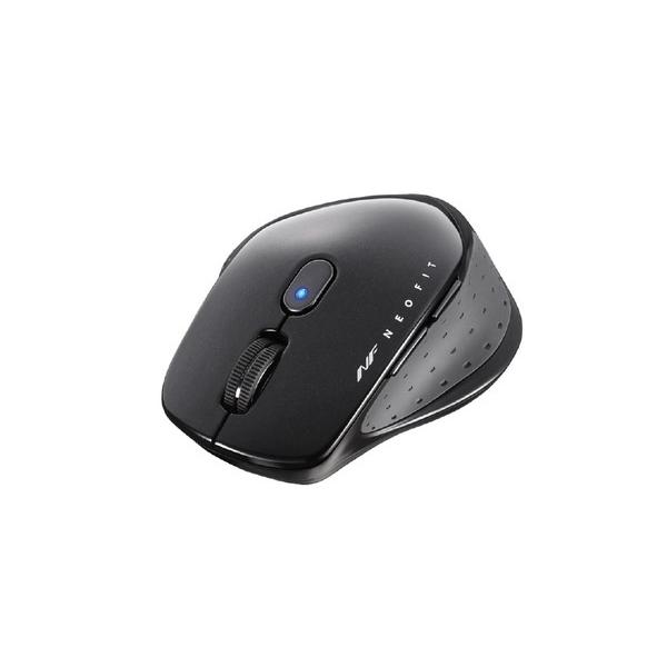 BUFFALO(バッファロー) BSMBW518MBK 無線BlueLEDネオフィットマウス Mサイズ[USB/2.4GHz・5ボタン・ブラック] [振込不可][代引不可] | BUFFALO | 01