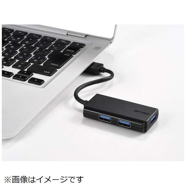 BUFFALO(バッファロー) USB3.0 バスパワー 3ポート ハブ ブラック BSH3U108U3BK ブラック | BUFFALO | 02