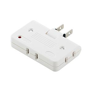 BUFFALO(バッファロー) トリプルタップ 雷サージ防止付き ホワイト BCTAPD02WH ホワイト 【864】 | BUFFALO