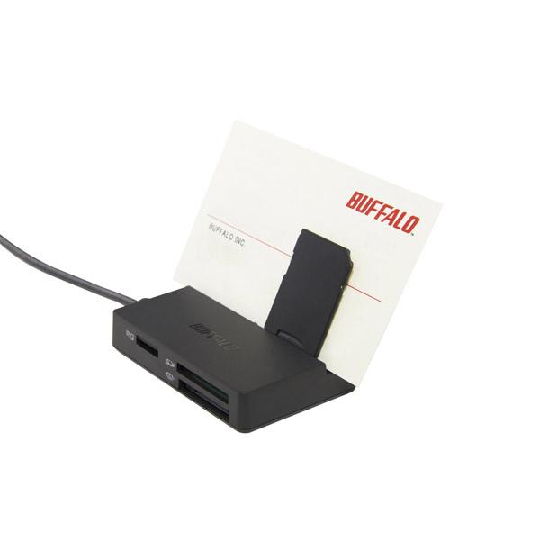 BUFFALO(バッファロー) USB3.0 マルチカードリーダー スタンダードモデル BSCR108U3BK ブラック [振込不可] | BUFFALO | 05