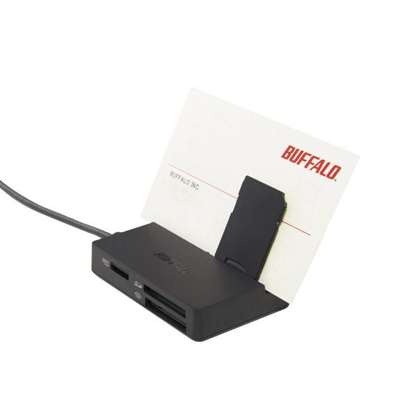 BUFFALO(バッファロー) USB3.0 マルチカードリーダー スタンダードモデル BSCR108U3WH ホワイト｜y-sofmap｜06