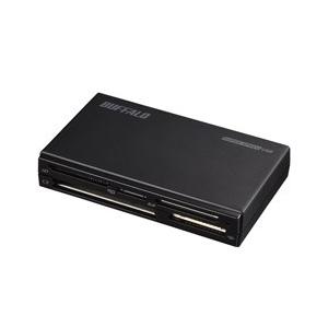 BUFFALO(バッファロー) USB3.0 マルチカードリーダー ハイエンドモデル BSCR508U3BK ブラック 【864】 | BUFFALO