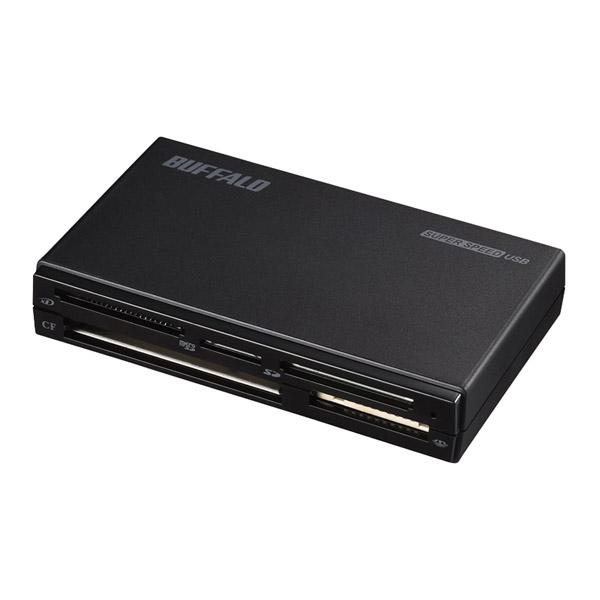 BUFFALO(バッファロー) USB3.0 マルチカードリーダー ハイエンドモデル BSCR508U3BK ブラック 【864】 | BUFFALO | 01
