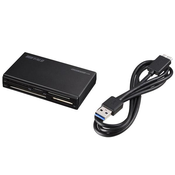 BUFFALO(バッファロー) USB3.0 マルチカードリーダー ハイエンドモデル BSCR508U3BK ブラック 【864】 | BUFFALO | 03