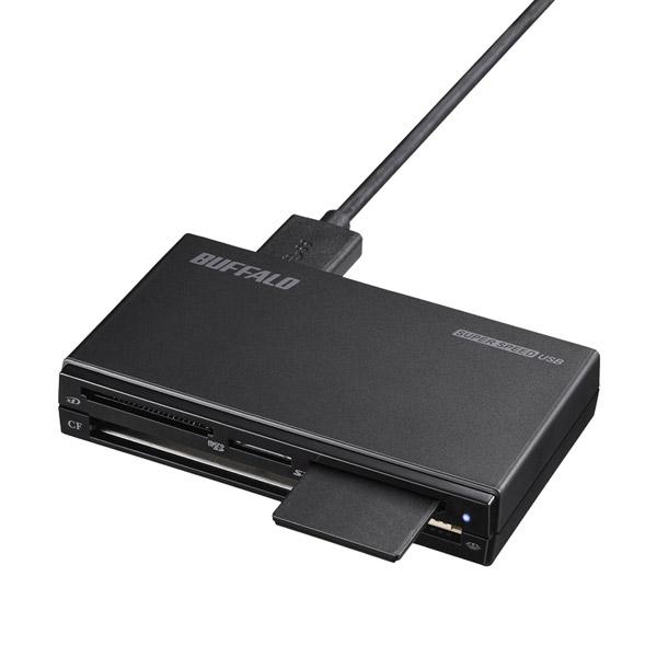 BUFFALO(バッファロー) USB3.0 マルチカードリーダー ハイエンドモデル BSCR508U3BK ブラック 【864】 | BUFFALO | 04