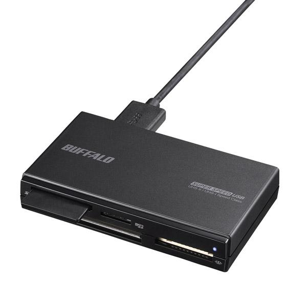 BUFFALO(バッファロー) USB3.0 マルチカードリーダー UHS-II対応モデル BSCR708U3BK ブラック | BUFFALO | 04