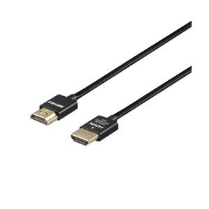 BUFFALO(バッファロー) BSHDPS210BK HDMIケーブル Premium ブラック [1m /HDMI⇔HDMI /スリムタイプ /イーサネット対応] | BUFFALO