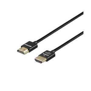 BUFFALO(バッファロー) BSHDPS215BK HDMIケーブル Premium ブラック [1.5m /HDMI⇔HDMI /スリムタイプ /イーサネット対応] | BUFFALO