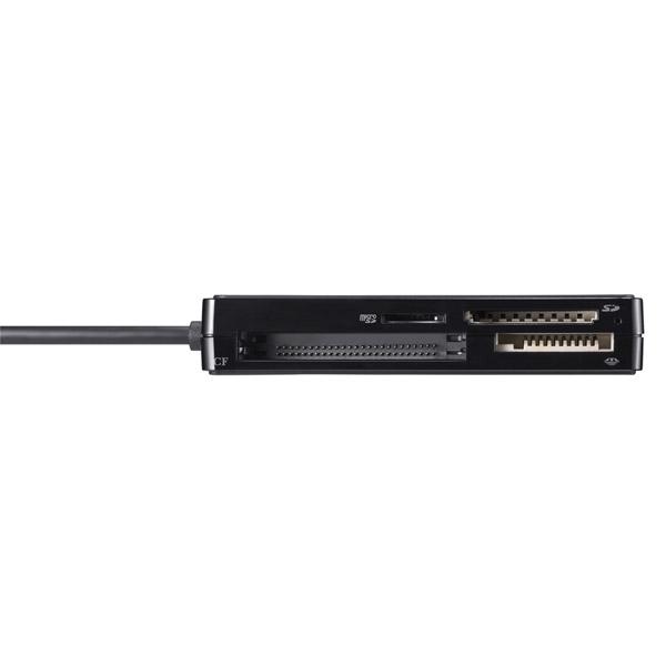 BUFFALO(バッファロー) USB2.0 マルチカードリーダー ケーブル収納モデル ブラック BSCR308U2BK | BUFFALO | 02