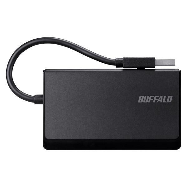 BUFFALO(バッファロー) USB2.0 マルチカードリーダー ケーブル収納モデル ブラック BSCR308U2BK | BUFFALO | 04