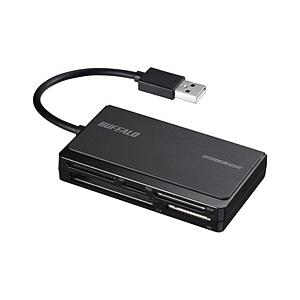 BUFFALO(バッファロー) USB2.0 マルチカードリーダー UHS-I対応 ブラック BSCR508U2BK | BUFFALO