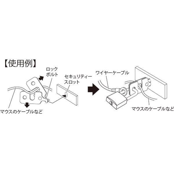BUFFALO(バッファロー) セキュリティスロット用取付けパーツ BSLSP | BUFFALO | 02