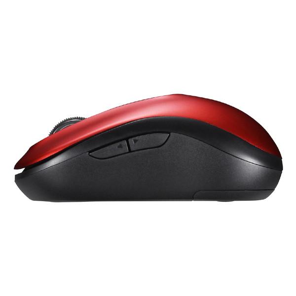 BUFFALO(バッファロー) ワイヤレスBlueLEDマウス　BSMBW310シリーズ（5ボタン・レッド） BSMBW318RD | BUFFALO | 01