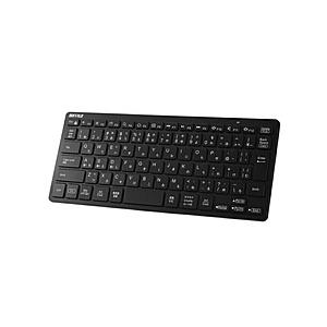 BUFFALO(バッファロー) キーボード  ブラック BSKBB340BK ［ワイヤレス /Bluetooth］ | BUFFALO
