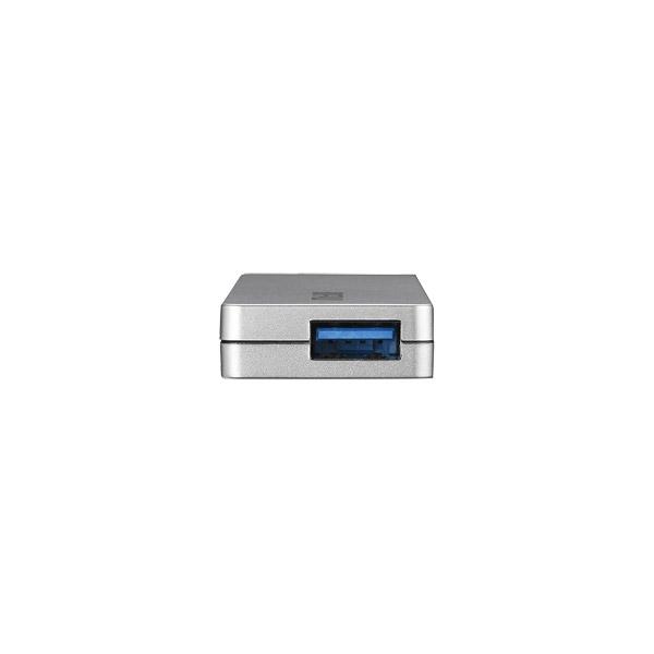 BUFFALO(バッファロー) BSH4U128U3SV USB3.0 4ポートバスパワーハブ シルバー | BUFFALO | 03