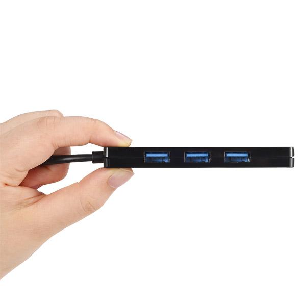 BUFFALO(バッファロー) BSH4U128C1BK USB3.1 Gen1 Type-C 4ポートバスパワーハブ ブラック 【864】 | BUFFALO | 05