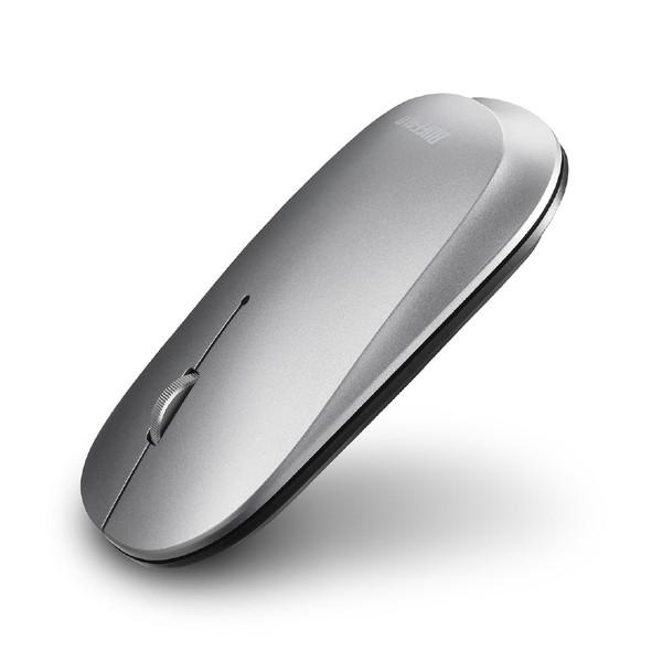 BUFFALO(バッファロー) 薄型 3ボタン 無線 BlueLEDマウス ノーマル シルバー BSMBW338NSV | BUFFALO | 05