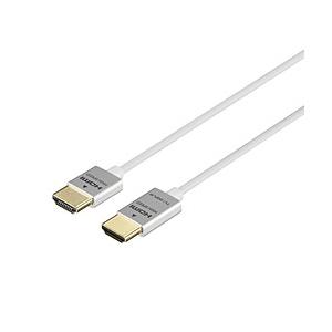 BUFFALO(バッファロー) BSHD3S50WH HDMIケーブル BSHD3Sシリーズ ホワイト ［5m /HDMI⇔HDMI /スリムタイプ /イーサネット対応］ | BUFFALO