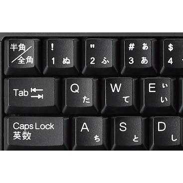 BUFFALO(バッファロー) キーボード SIAA抗菌 Windows11対応 ブラック BSKBU528BK ［有線 /USB］ [振込不可][代引不可] | BUFFALO | 06