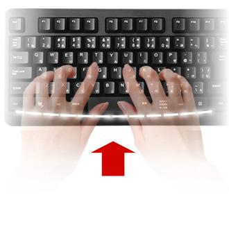 BUFFALO(バッファロー) キーボード  ブラック BSKBW128BK ［ワイヤレス /USB］ | BUFFALO | 03