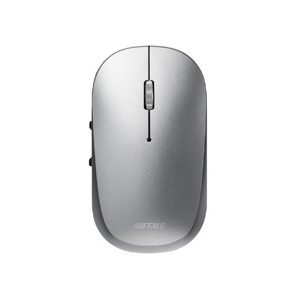 BUFFALO(バッファロー) マウス  ノーマル/シルバー BSMBB538NSV ［BlueLED /無線(ワイヤレス) /5ボタン /Bluetooth］ 【852】 | BUFFALO | 02