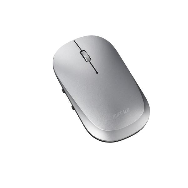 BUFFALO(バッファロー) マウス  ノーマル/シルバー BSMBB538NSV ［BlueLED /無線(ワイヤレス) /5ボタン /Bluetooth］ 【852】 | BUFFALO | 03