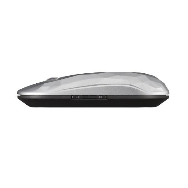BUFFALO(バッファロー) マウス  ジオメトリー/シルバー BSMBB538GSV ［BlueLED /無線(ワイヤレス) /5ボタン /Bluetooth］ | BUFFALO | 01