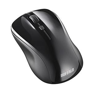 BUFFALO(バッファロー) マウス  ブラック BSMBB110BK ［BlueLED /無線(ワイヤレス) /3ボタン /Bluetooth］ | BUFFALO
